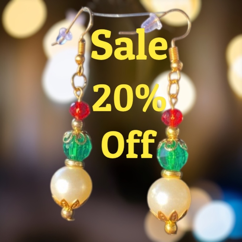 Elegant Gold and Pearl Drop Earrings